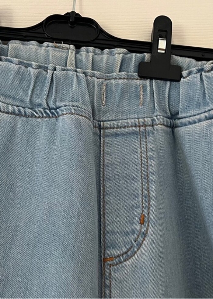 Likralı kot pantolon - Görsel 2