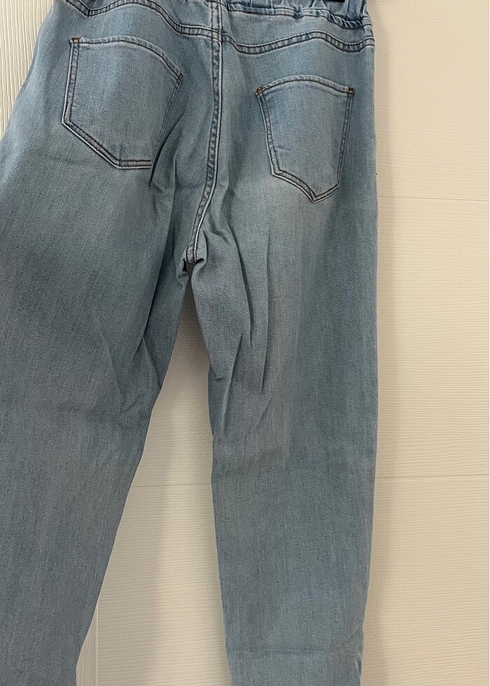 Likralı kot pantolon - Görsel 3