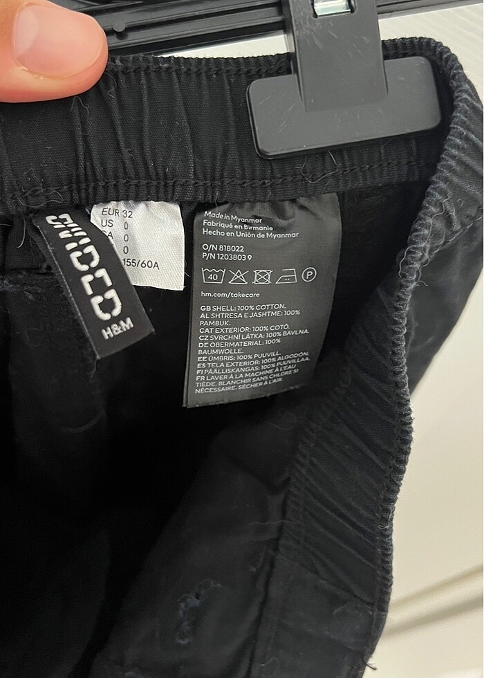 H&M yeni sezon kargo pantolon - Görsel 5