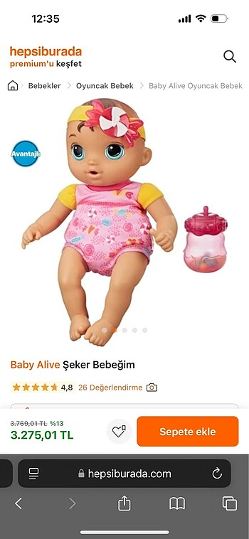 Accessorize Şeker kız