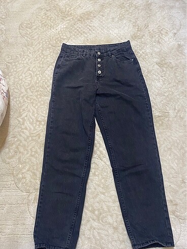 30 Beden siyah Renk Jeans