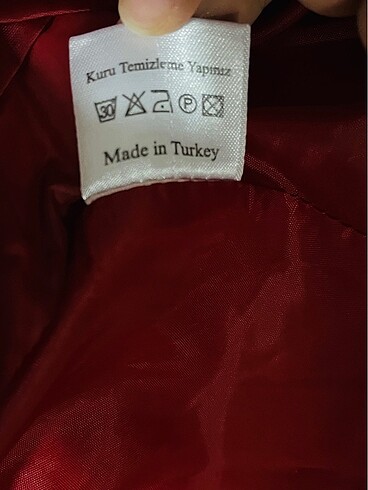 46 Beden kırmızı Renk Şişme yelek