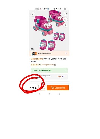 Diğer UNICORN BÜYÜTÜLEN 4 TEKERLEK PATEN SET