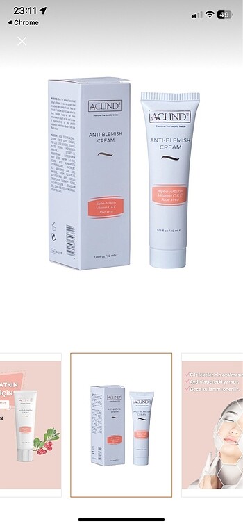 Diğer ANTI-BLEMISH CREAM