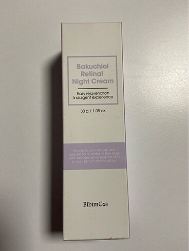 Retinal night cream