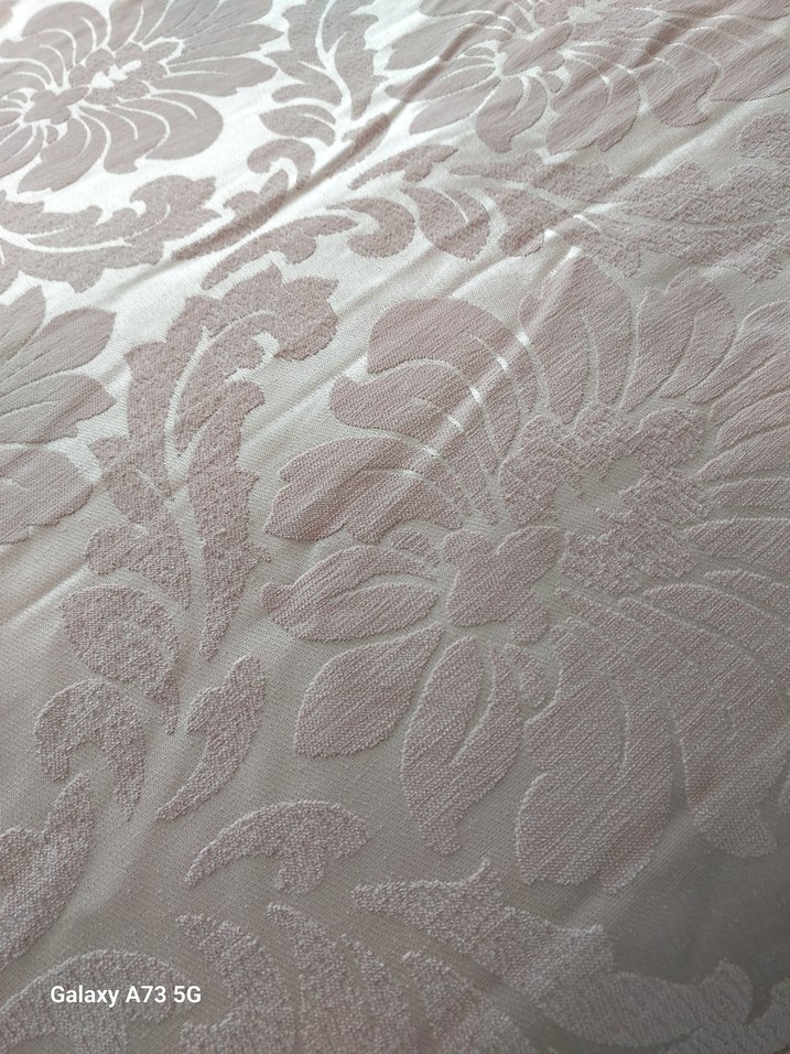 Pembe Nakışlı çif kişilik  Yatak Örtüsü - Görsel 4