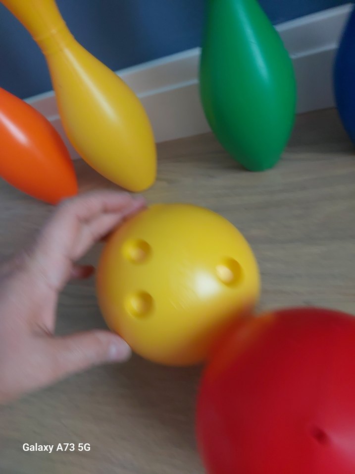 Renkli Bowling Oyuncak Seti - Görsel 2