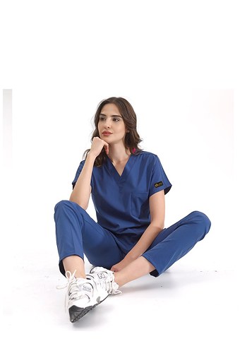 Çizgi Medikal Likralı Üniforma