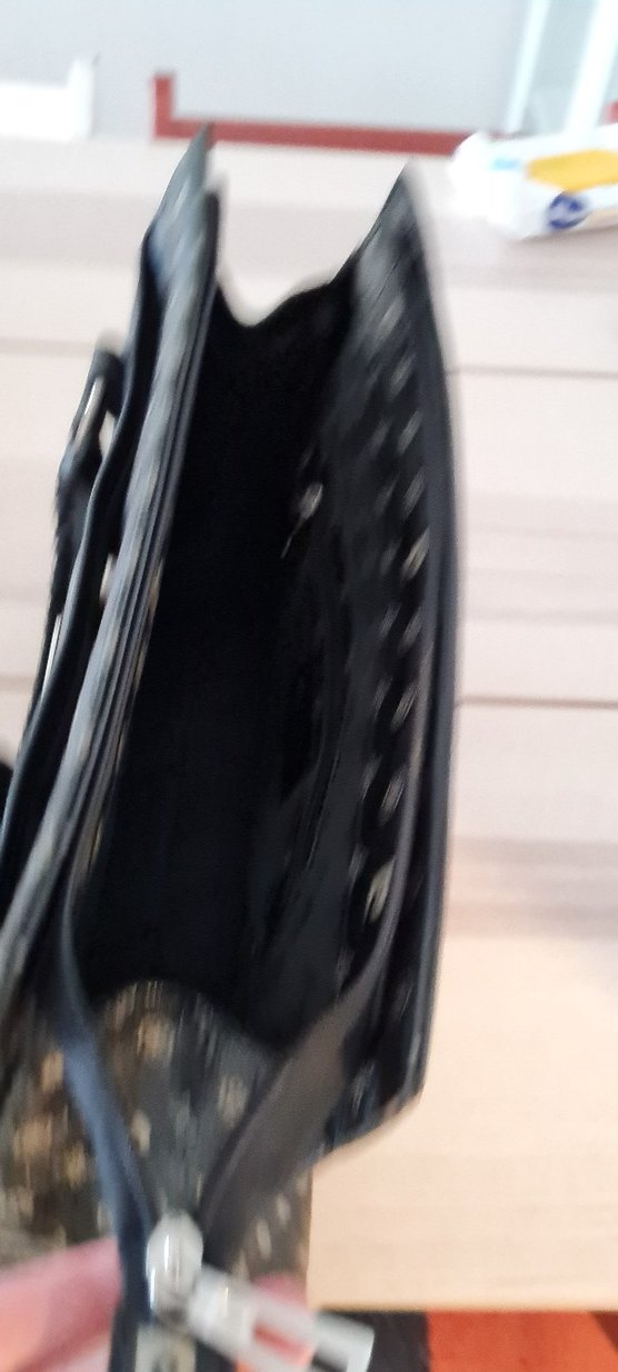 Pierre Cardin Siyah Deri Tokalı Çanta - Görsel 3