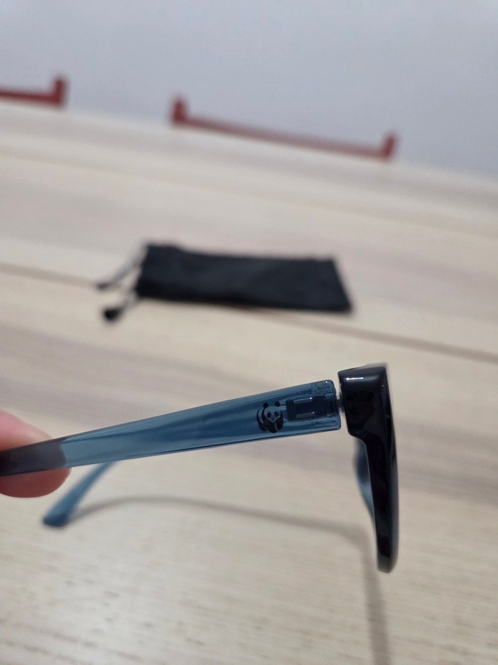 WWF Şeffaf Koyu Mavi Kadın Gözlüğü - Görsel 3