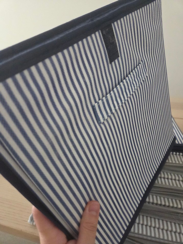 Gri Çizgili Dolap Düzenleyici Seti - Görsel 2