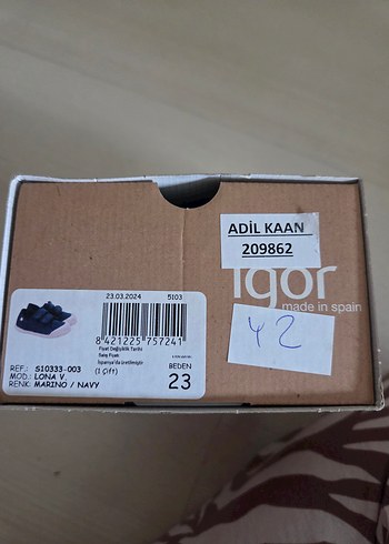 Çocuk Keten Kumaş Mavi Spor Ayakkabı - Görsel 7