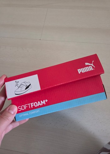 Çocuk Siyah Puma Spor Ayakkabı - Görsel 2