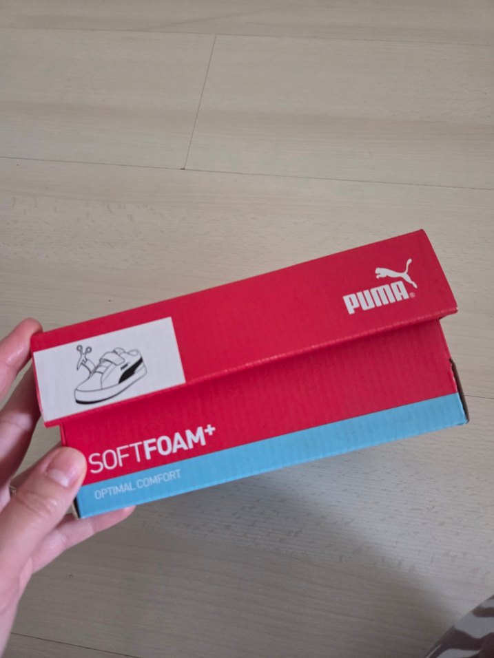 Çocuk Siyah Puma Spor Ayakkabı - Görsel 2