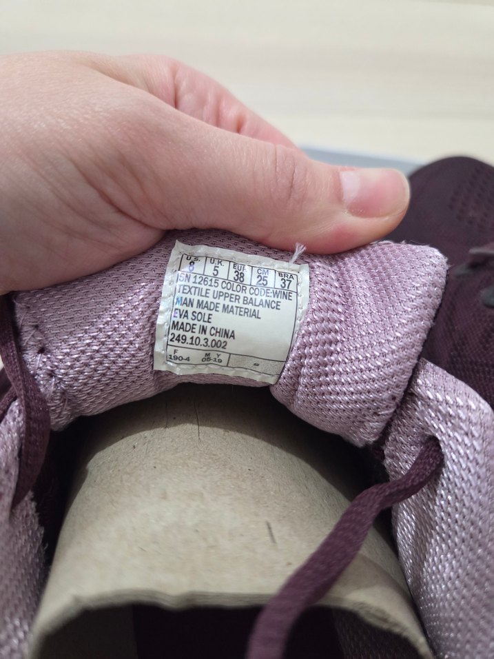 Skechers bordo kadın Spor Ayakkabı - Görsel 5