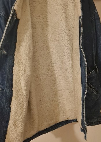 Düğmeli Mavi Erkek Denim Ceket - Görsel 7