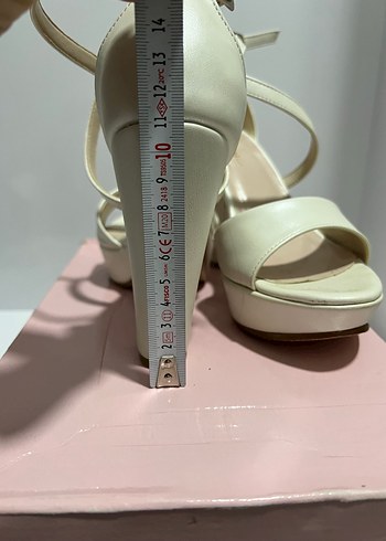 Topuklu Kadın Abiye / Gelin Ayakkabı - Görsel 4