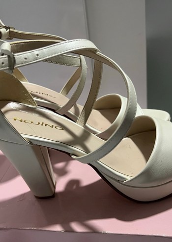 Topuklu Kadın Abiye / Gelin Ayakkabı - Görsel 2