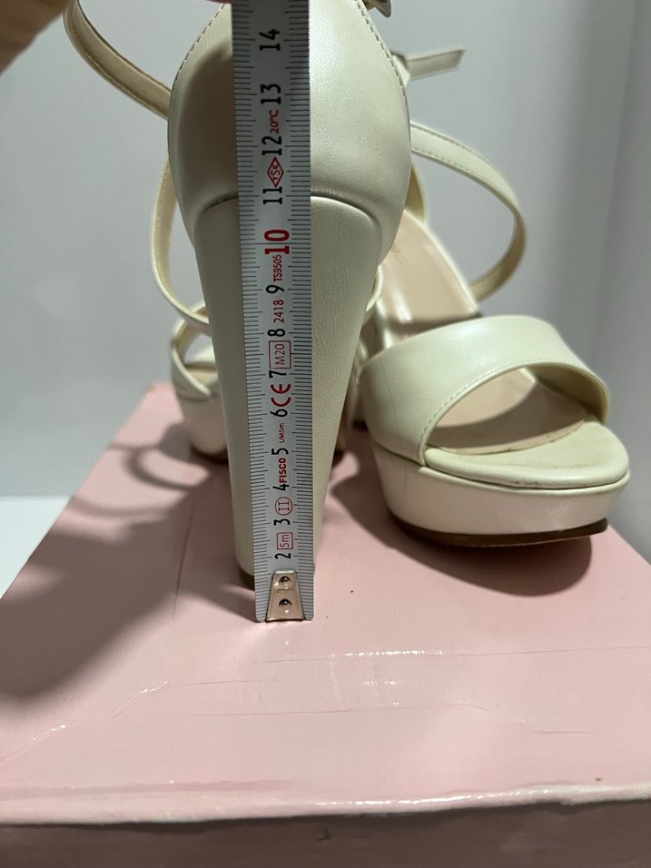 Topuklu Kadın Abiye / Gelin Ayakkabı - Görsel 4