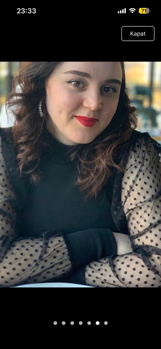 Kolları tül ve puantiye detaylı triko bluz - Görsel 2