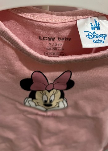 Pembe Uzun Kollu Bebek Takım 1-3 ay - Görsel 4