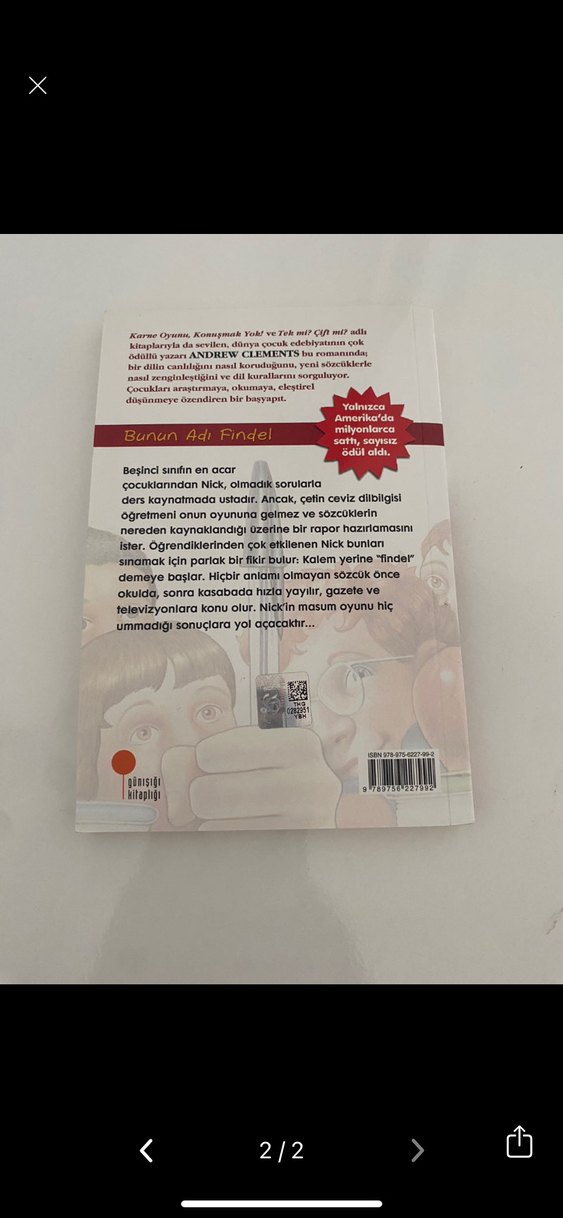 Bunun Adı Findel - Andrew Clements - Görsel 2