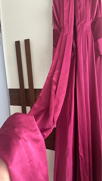 xl Beden pembe Renk Abiye