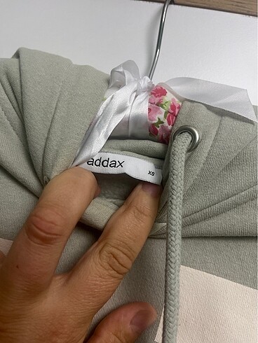 Addax Kısa sweat kapüşonlu