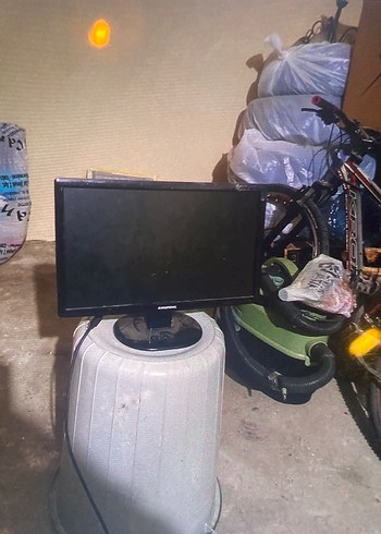 Siyah Grundig Bilgisayar Monitörü - Görsel 3