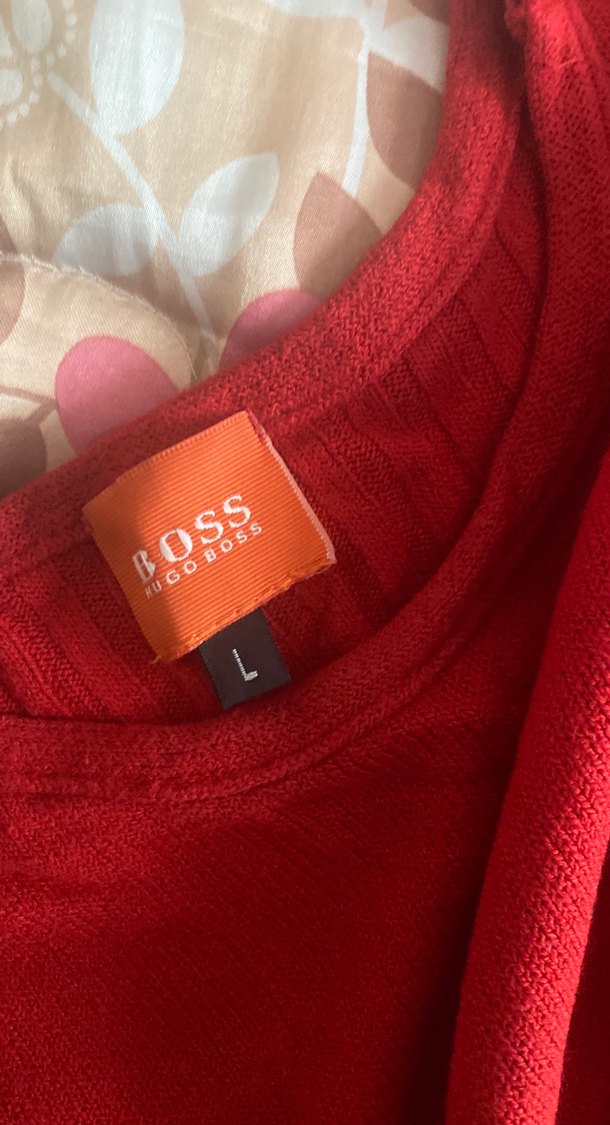 Kız Çocuk Kırmızı Kolsuz Keten bluz L beden - Görsel 2