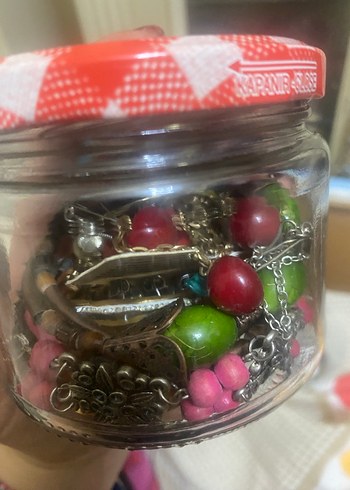 Karışık takı kavanozu süpriz hediyeli yılbaşına özel - Görsel 2