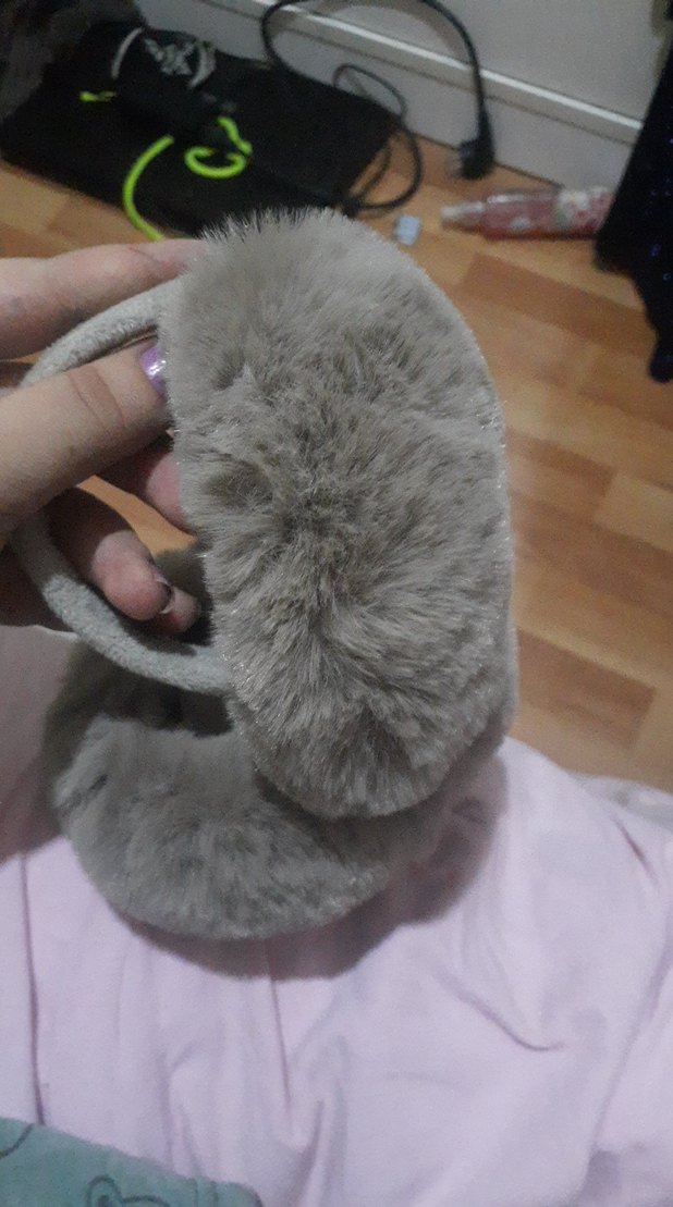 vizon Peluş Kulaklık - Görsel 2