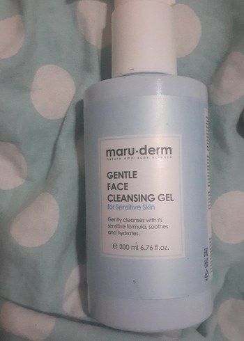 maru.derm Hassas Cilt Temizleyici Jel 200 ml