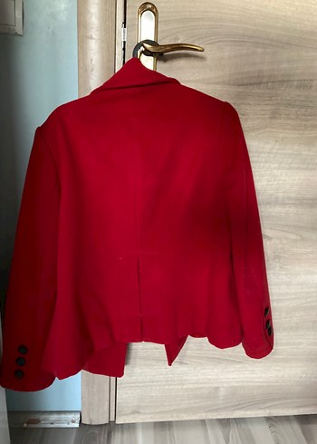 H&M Kırmızı Kısa Kaban