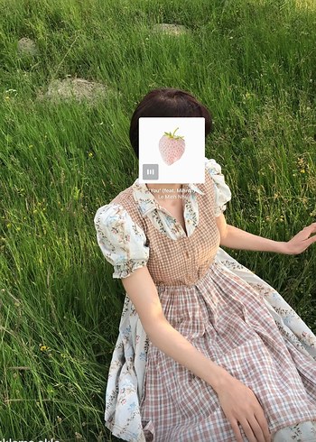 Diğer Bohem Pamuklu Uzun Prenses elbise