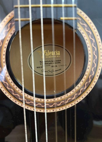 Klasik Gitar  Valencia VC154BK - Görsel 4