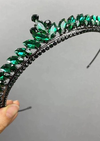 Drapeli Straplez Uzun Yeşil Nişan Elbisesi - Görsel 7