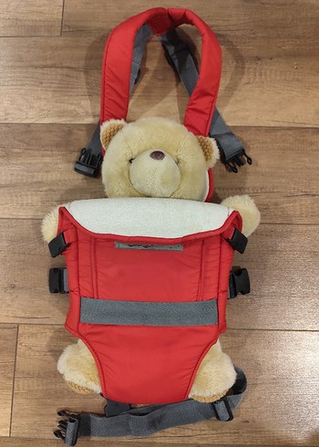 Kırmızı Bebek Taşıyıcı(kanguru)