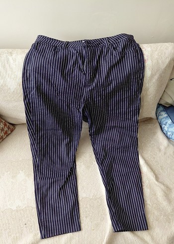 çizgili jean pantolon