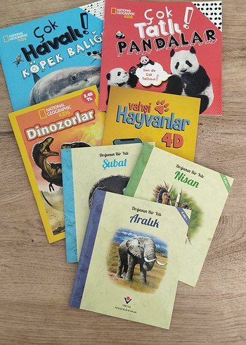 Çocuklar için Milli Coğrafya Kitap Seti