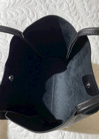 Siyah kol çantası - Görsel 3