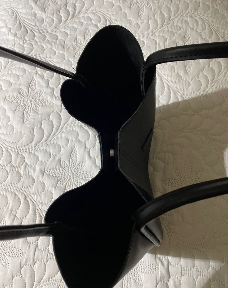 Siyah kol çantası - Görsel 2