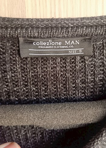 Gri Kadın Triko Kazak Uzun Kollu - Görsel 3