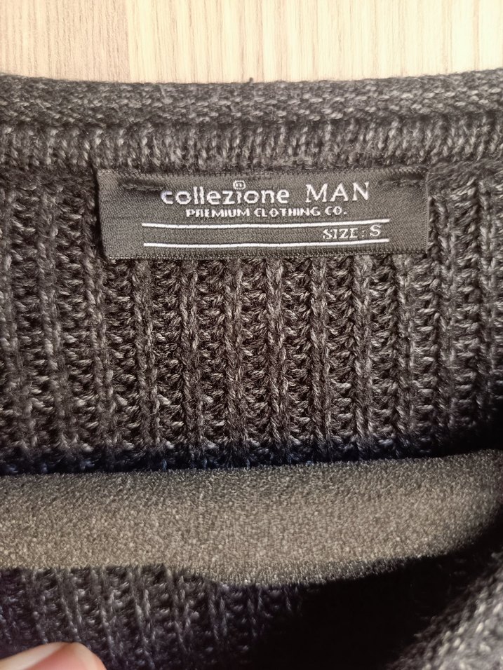 Gri Kadın Triko Kazak Uzun Kollu - Görsel 3