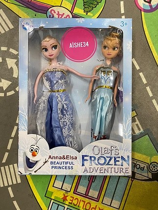 FROZEN ANNA ELSA BEBEK SETI
