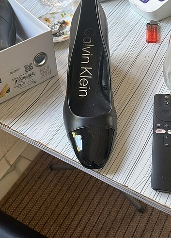 Calvin Klein klasik şık ayakkabi