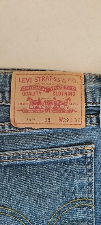 Levis Levi's kot pantalon