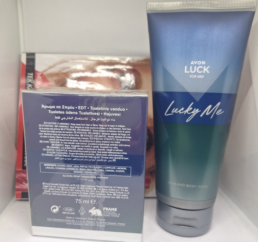 Avon Luck For Him Lucky Me Duş Jeli - Görsel 2