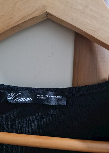 Siyah V Yakalı Salaş Hemşirelik Elbisesi - Görsel 4