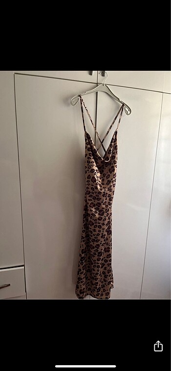 KADIN LEOPAR ELBİSE